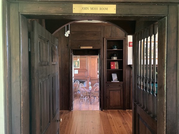 John Moss Room at the Historic House